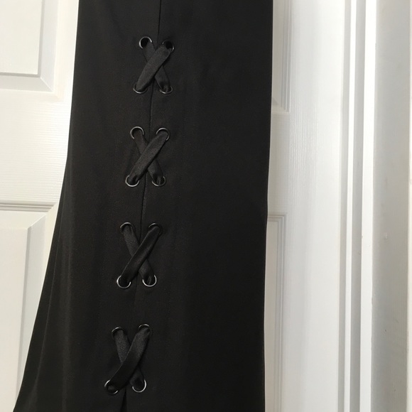 Parker Riviera Side Lace-up Cocktail Mini Dress - Picture 6 of 8